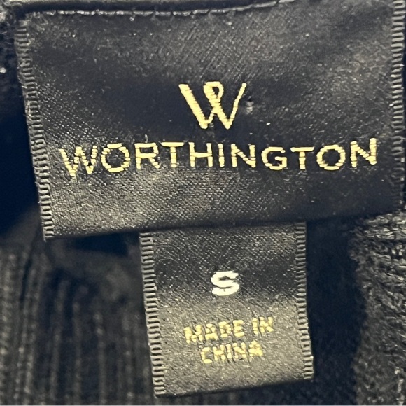 Worthington long sleeves Black Turtleneck Sweater Dress size small - Picture 7 of 12